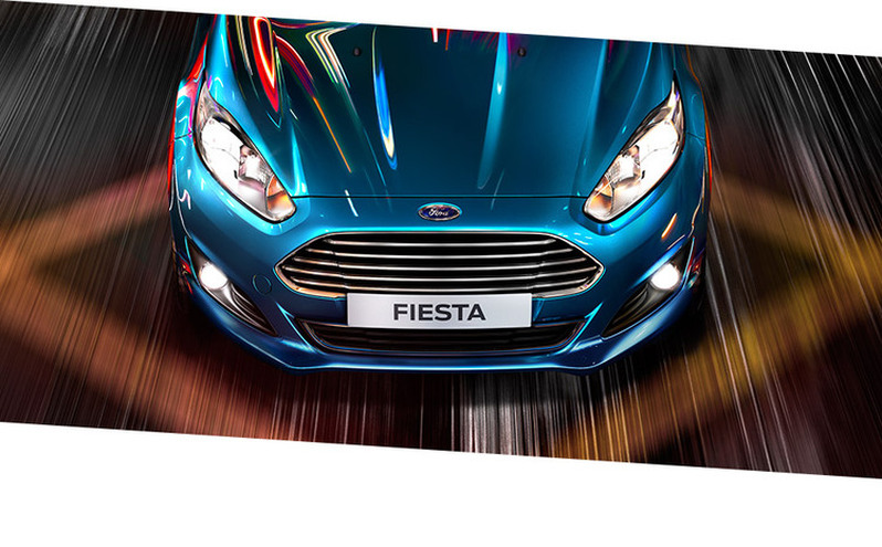 Thiết kế Kinetic của xe Ford Fiesta 2014.