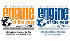 Động cơ Ecoboost đạt giải thưởng của năm 2012 và 2013.