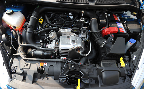 Động cơ Ecoboost 1.0L của xe Ford Fiesta 2014.